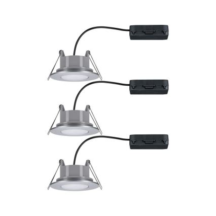 Paulmann 99933 - KIT 3x LED/5,2W IP65 Ljusreglerad hängande badrumslampa 230V