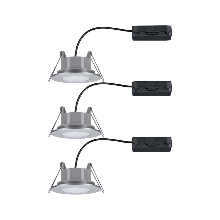 Paulmann 99933 - KIT 3x LED/5,2W IP65 Ljusreglerad hängande badrumslampa 230V