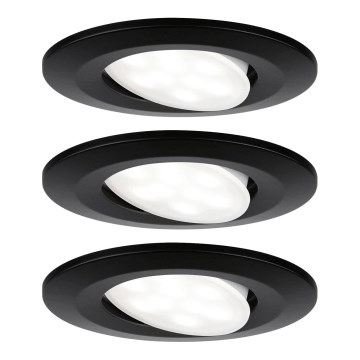 Paulmann 99991 - KIT 3xLED/6W IP65 Badrum infälld lampa CALLA 230V