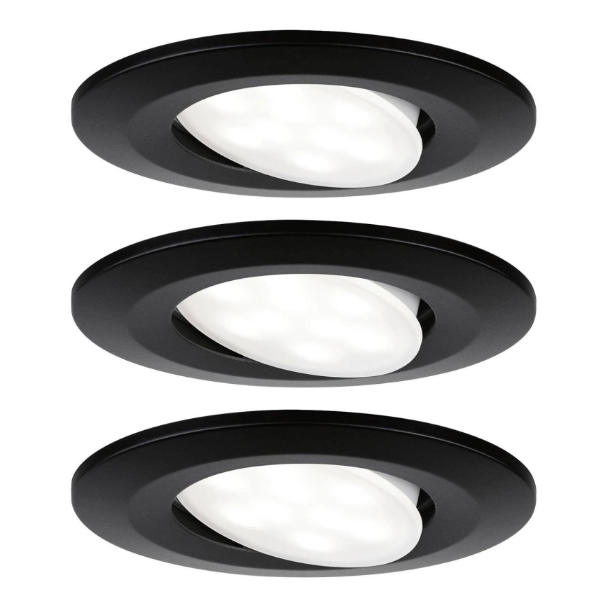Paulmann 99991 - KIT 3xLED/6W IP65 Badrum infälld lampa CALLA 230V
