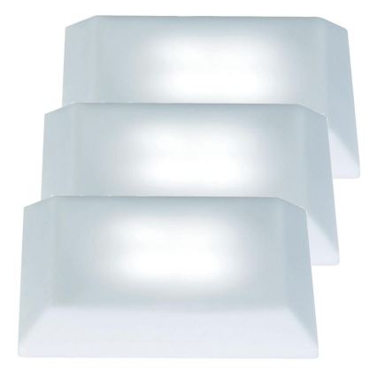 Paulmann - Nice Price 3629 - SET 3xLED/0,3W IP44 Badrumsbelysning 230V IP44