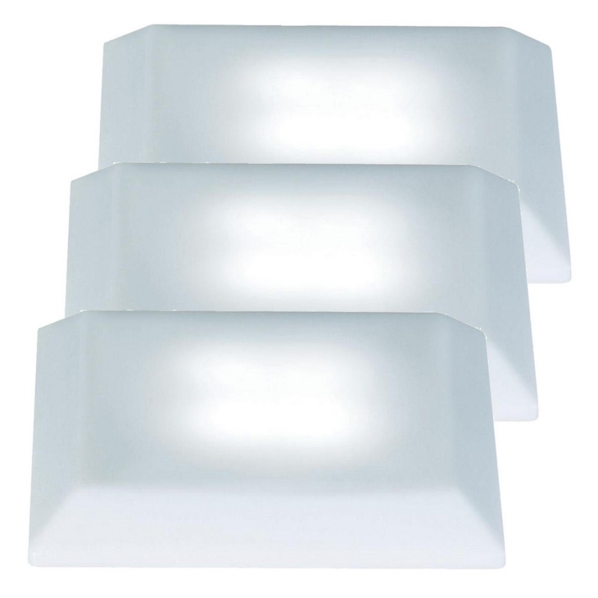 Paulmann - Nice Price 3629 - SET 3xLED/0,3W IP44 Badrumsbelysning 230V IP44