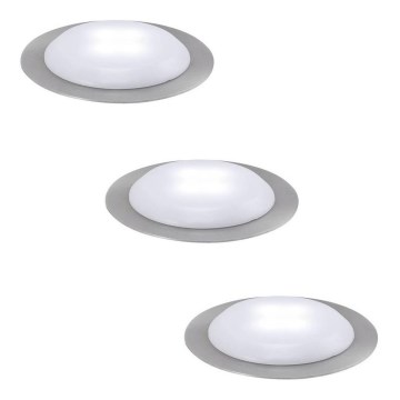 Paulmann - Nice Price 3630 - SET 3x LED/0,3W IP44 Orienteringsbelysning  230V 6500-9000K