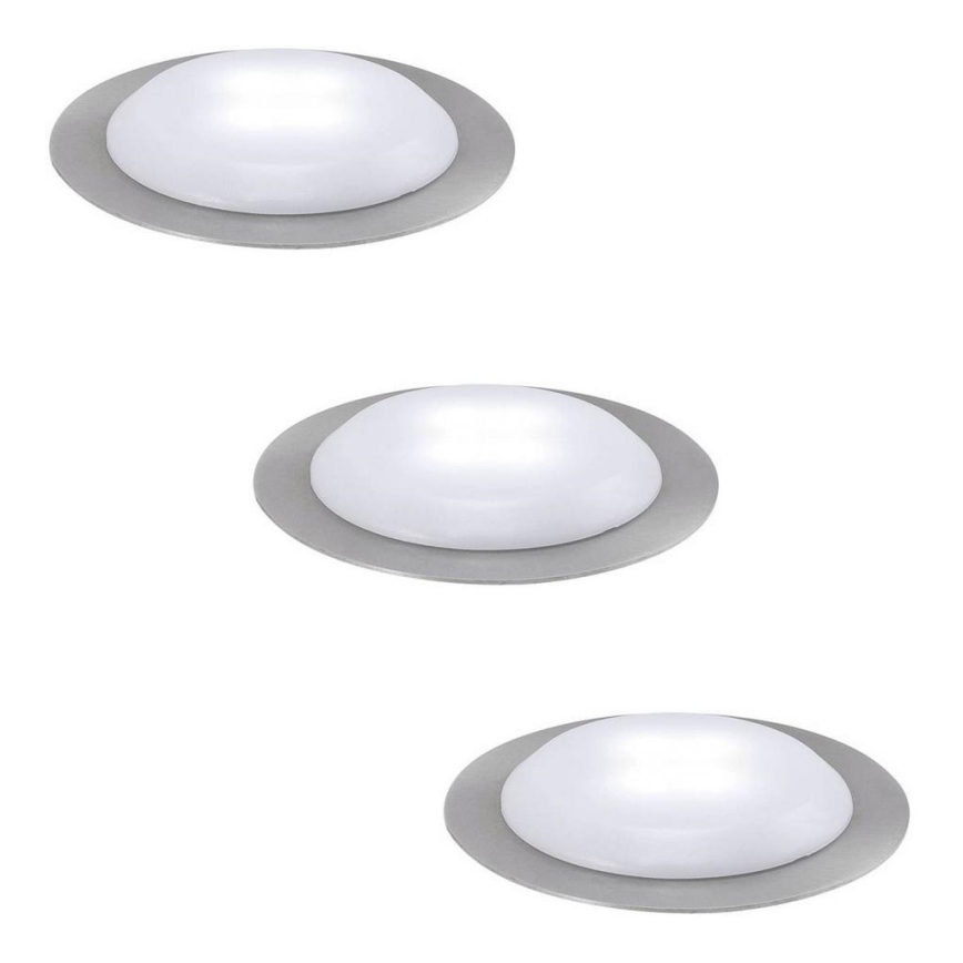 Paulmann - Nice Price 3630 - SET 3x LED/0,3W IP44 Orienteringsbelysning  230V 6500-9000K
