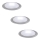 Paulmann - Nice Price 3630 - SET 3x LED/0,3W IP44 Orienteringsbelysning  230V 6500-9000K