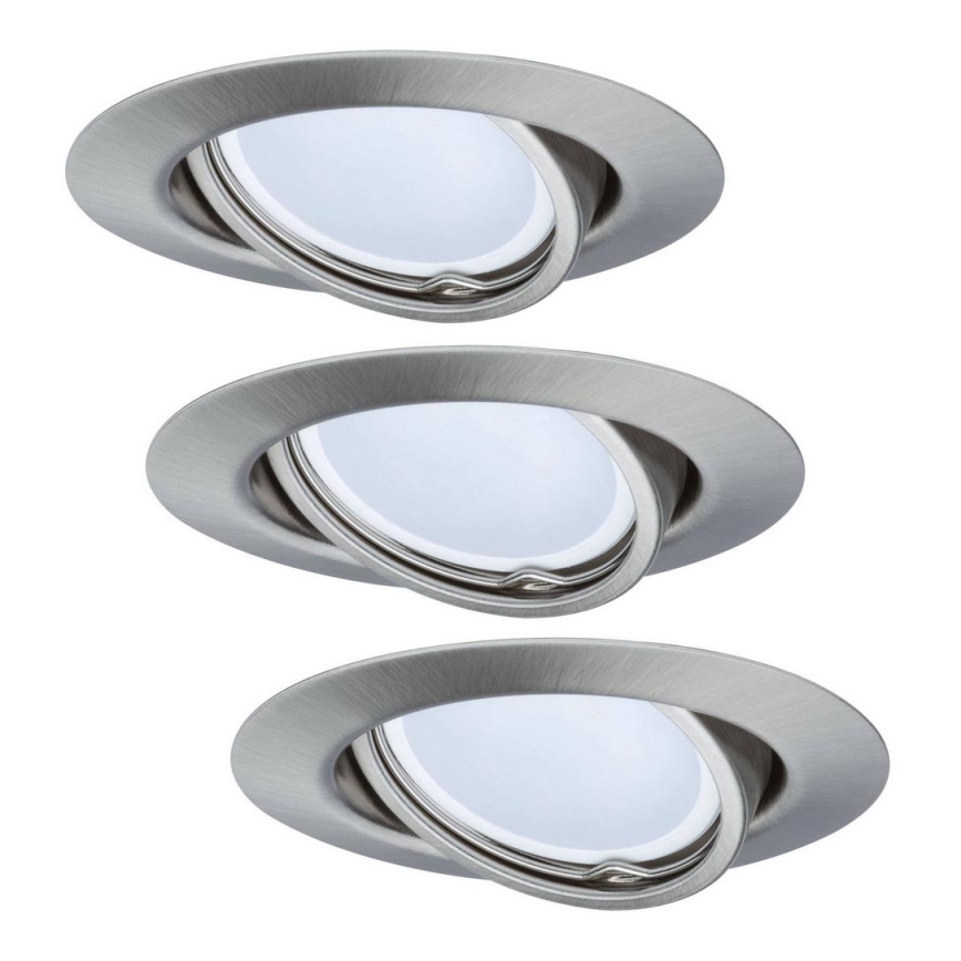 Paulmann - TIP 3974 - SET 3xLED/4,9W Infälld Belysning COIN 230V
