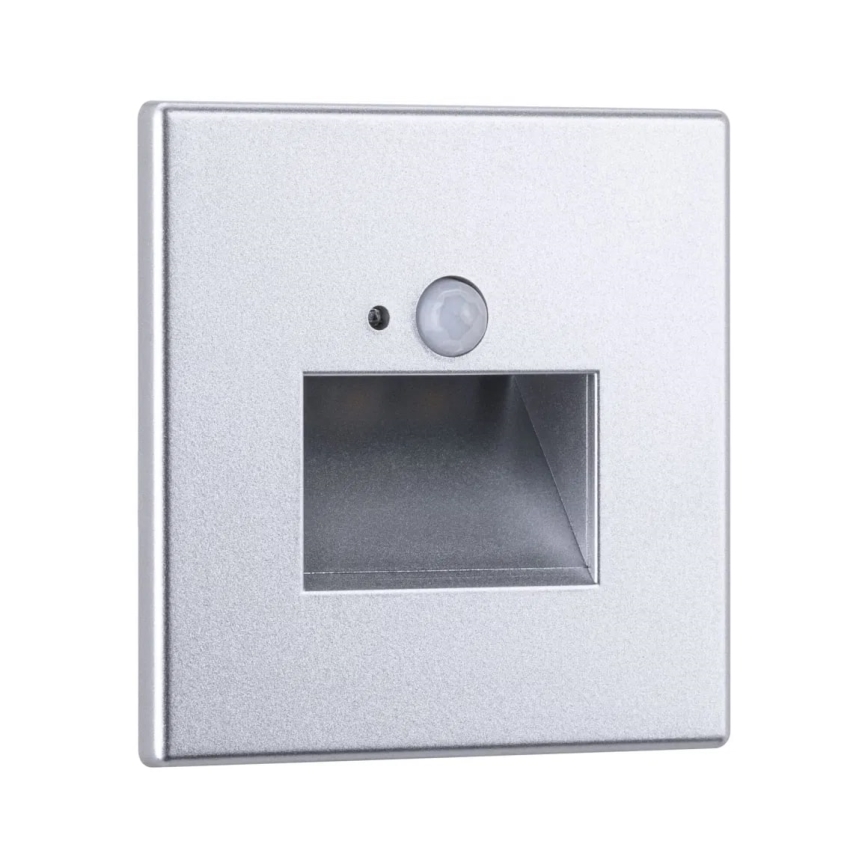 Paulmann  93134 - LED/1,2W Trappbelysning med sensor EDGE 230V matt krom