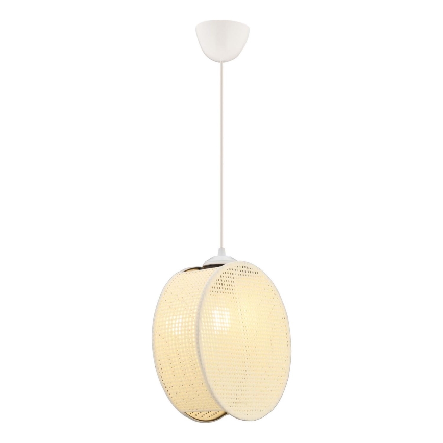 Pendel med kabel DRUM 1xE27/60W/230V krämvit