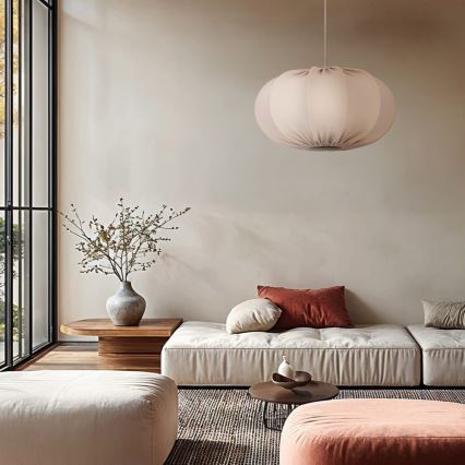 Pendel med sladd CAFEE 1xE27/40W/230V, Ø 52 cm, beige