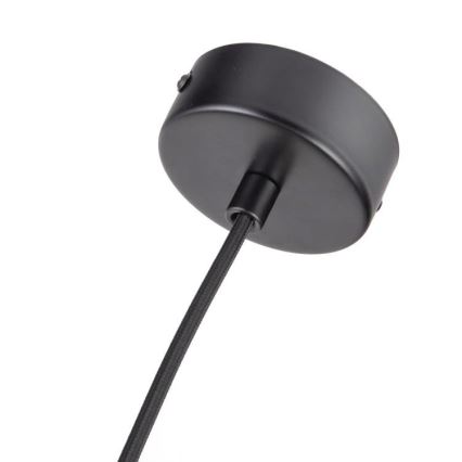 Pendel på kabel 1xGU10/10W/230V Ø 11 cm massiv/ask