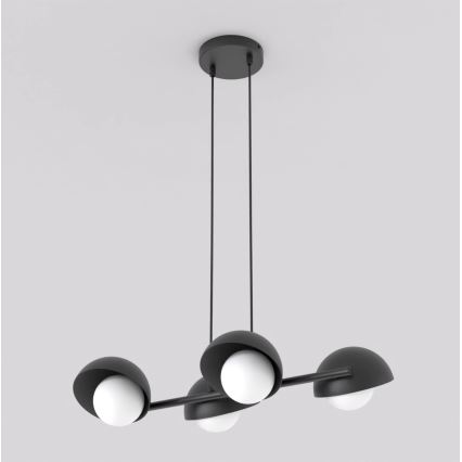 Pendel på kabel BOOM 4xG9/8W/230V, svart