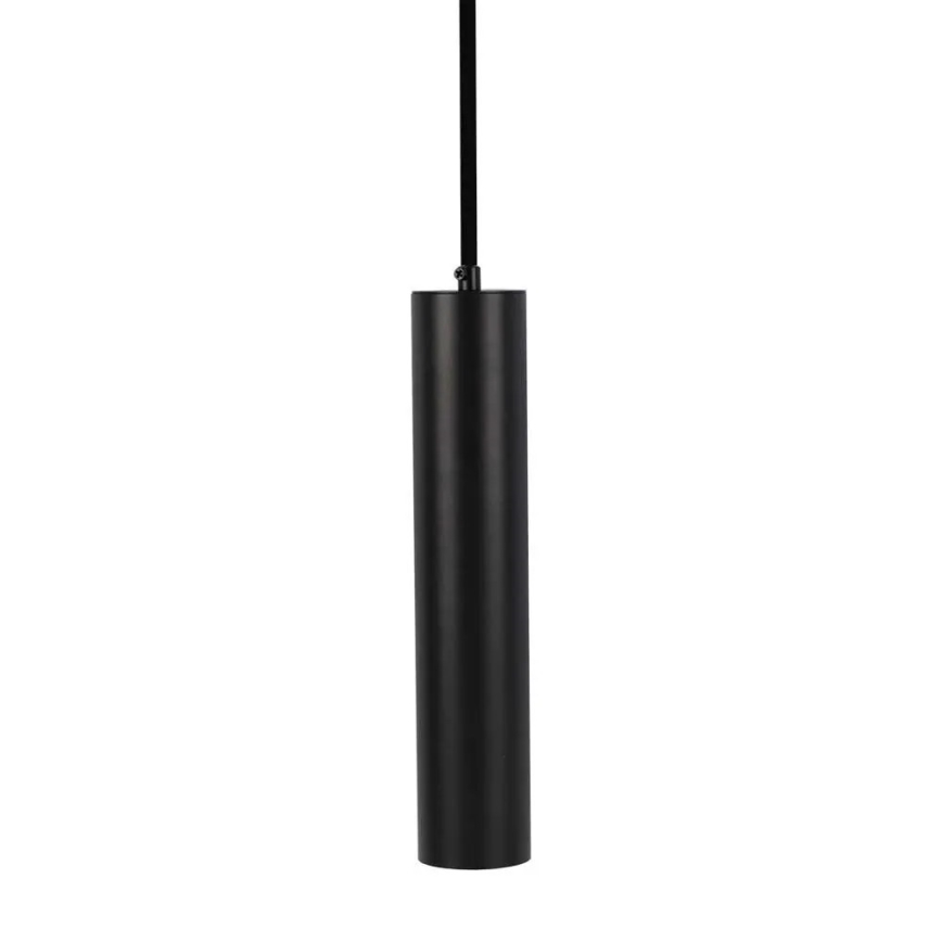 Pendelkrona 1xGU10/35W/230V 30 cm svart