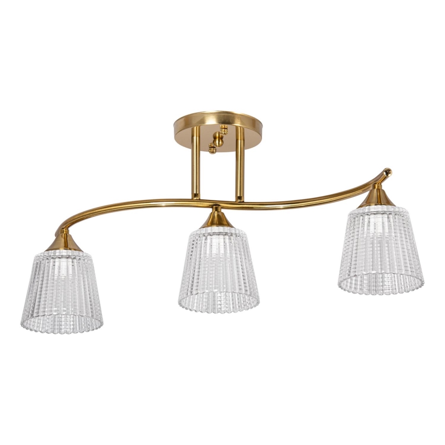 Pendelkrona 3xE14/60W/230V guld
