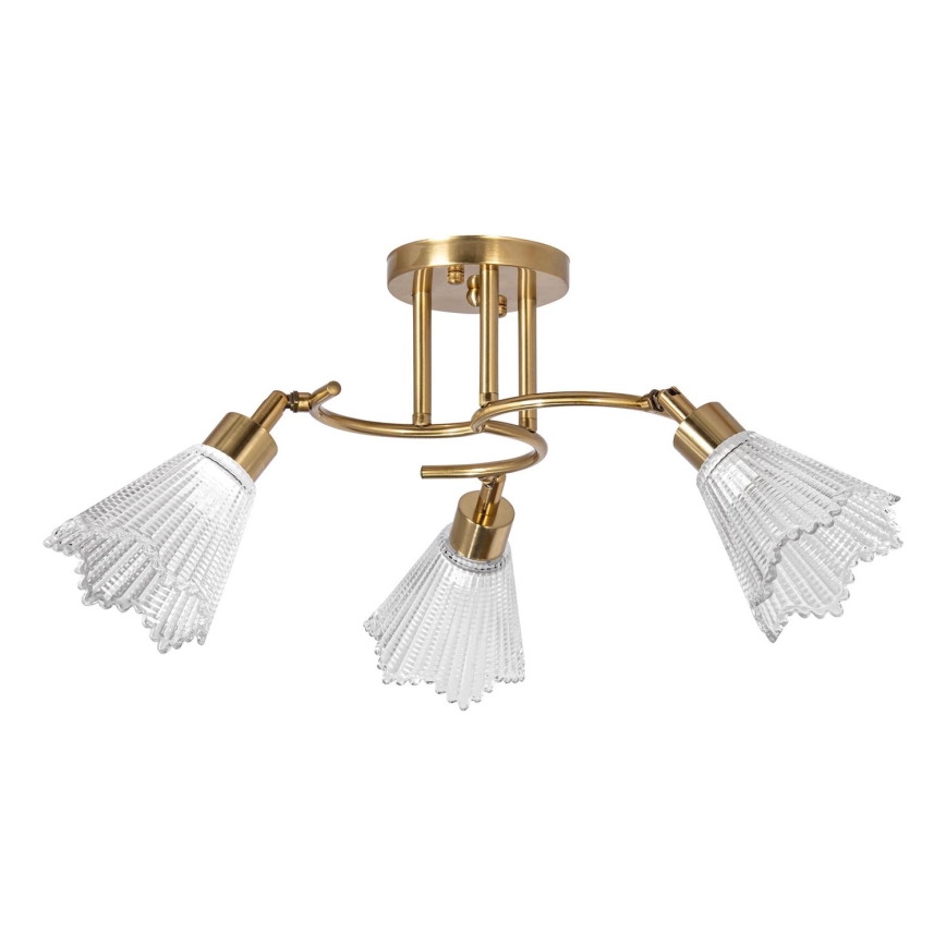 Pendelkrona 3xE14/60W/230V guld