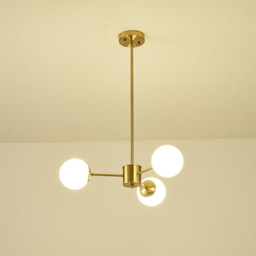 Pendelkrona 3xE27/40W/230V mässing