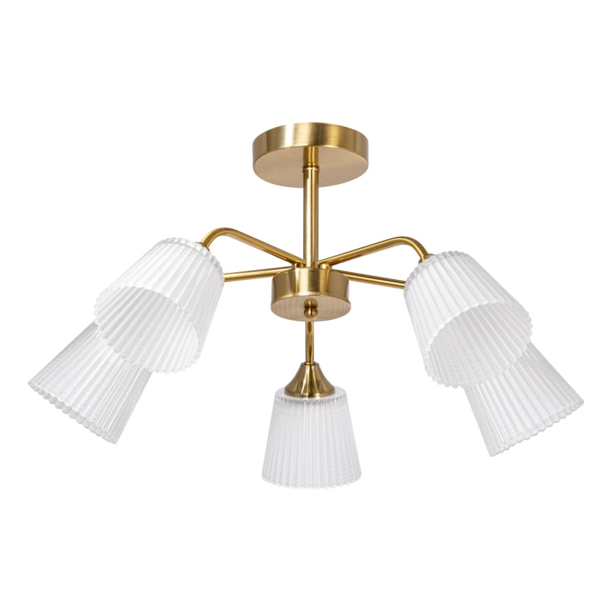 Pendelkrona 5xE14/60W/230V guld