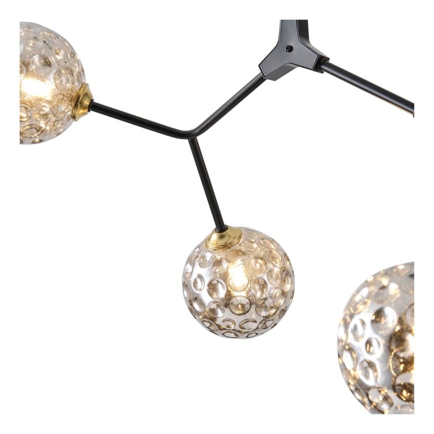 Pendelkrona 5xG9/15W/230V grå