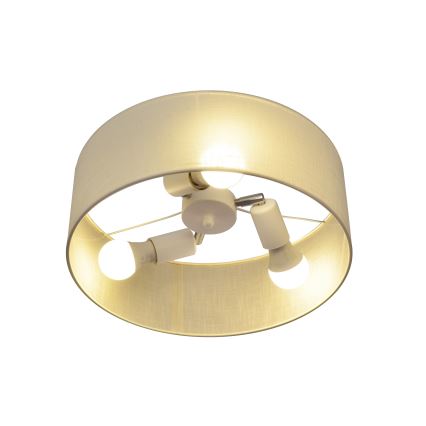 Pendelkrona ALBA 3xE27/15W/230V krämig