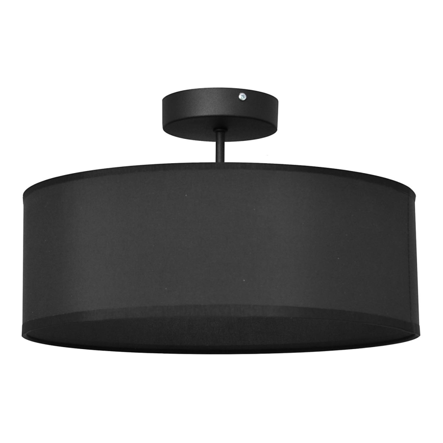 Pendelkrona ALBA 3xE27/15W/230V svart