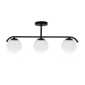 Pendelkrona AMADEO 3xE14/40W/230V svart