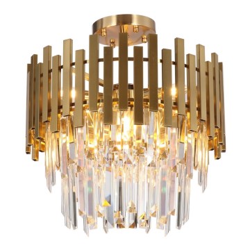 Pendelkrona ASPEN 6xE14/40W/230V guld