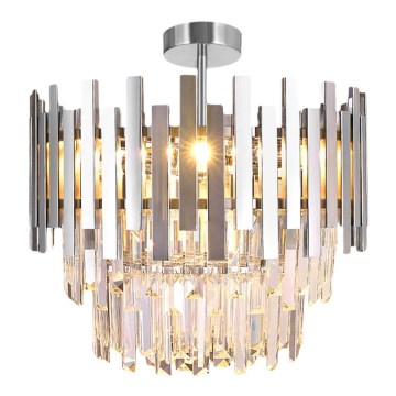 Pendelkrona ASPEN 6xE14/40W/230V matt krom