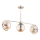 Pendelkrona ASTANA 3xE14/10W/230V guld