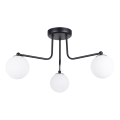 Pendelkrona ASTRAL 3xG9/8W/230V svart