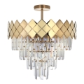 Pendelkrona CARISMA 9xE14/40W/230V guld