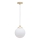 Pendelkrona FIRA 1xE27/60W/230V guld