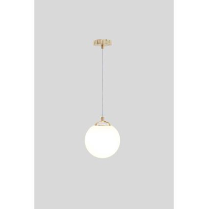Pendelkrona FIRA 1xE27/60W/230V guld