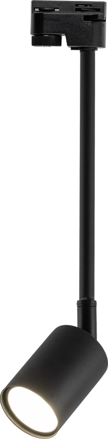 Pendelkrona för 1-fas skensystem TOP 1xGU10/10W/230V svart