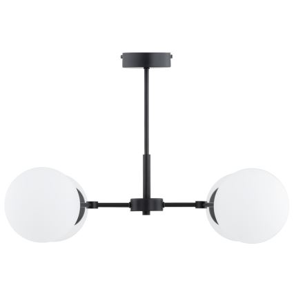 Pendelkrona FOTON 4xE14/10W/230V svart