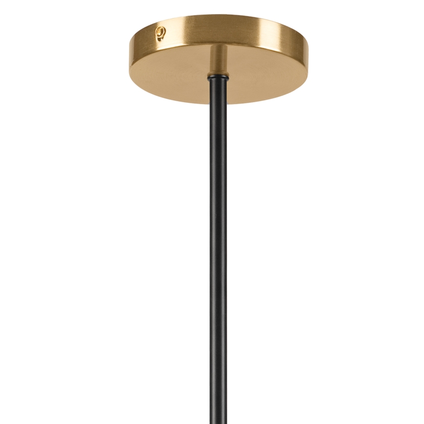 Pendelkrona GEORGIA 5xG9/5W/230V guld/rökig beige