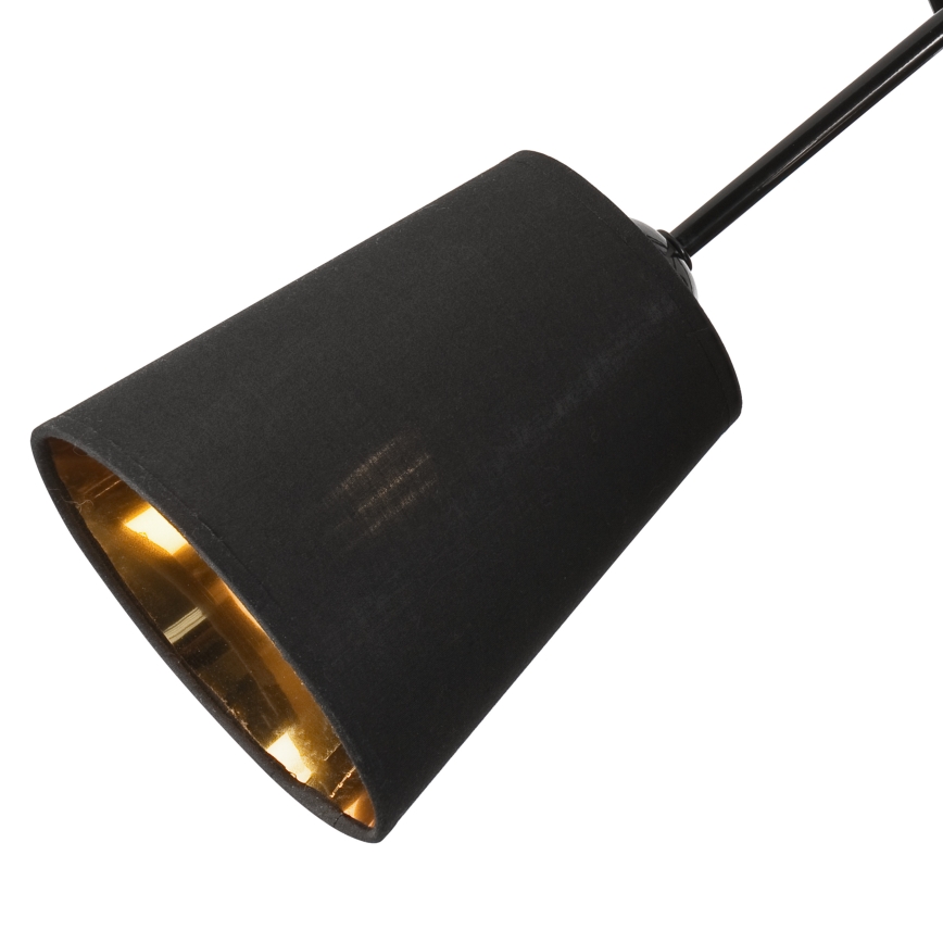 Pendelkrona IRMA 3xE27/15W/230V svart