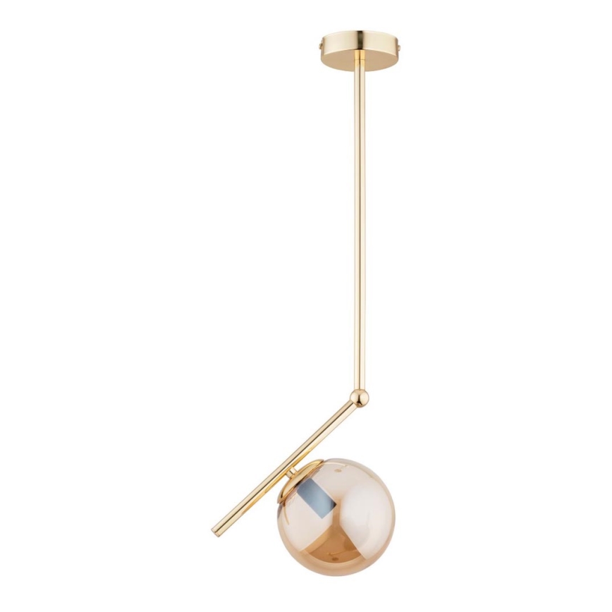Pendelkrona LIBERTY 1xE14/40W/230V guld/beige