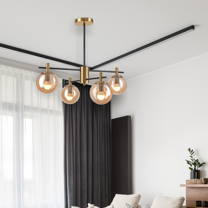 Pendelkrona LILOU 4xE14/5W/230V