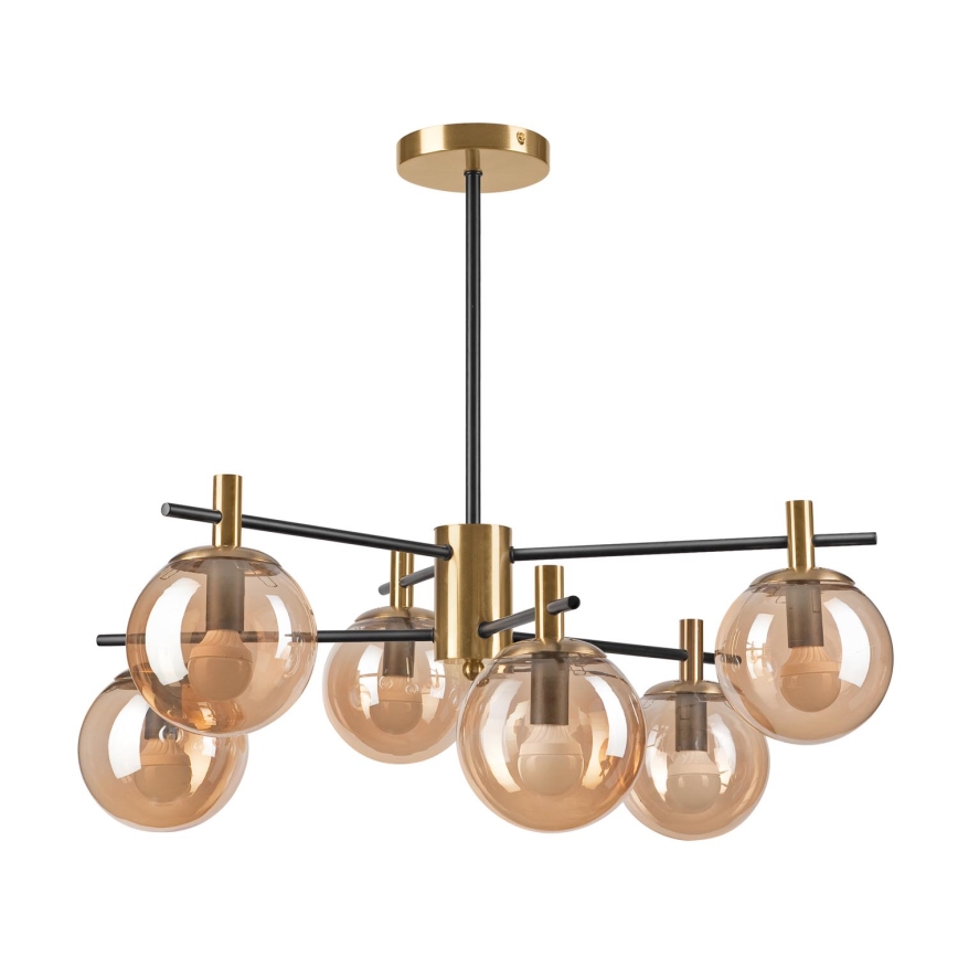 Pendelkrona LILOU 6xE14/5W/230V