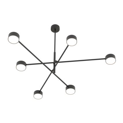 Pendelkrona NATSU 6xGX53/12W/230V svart