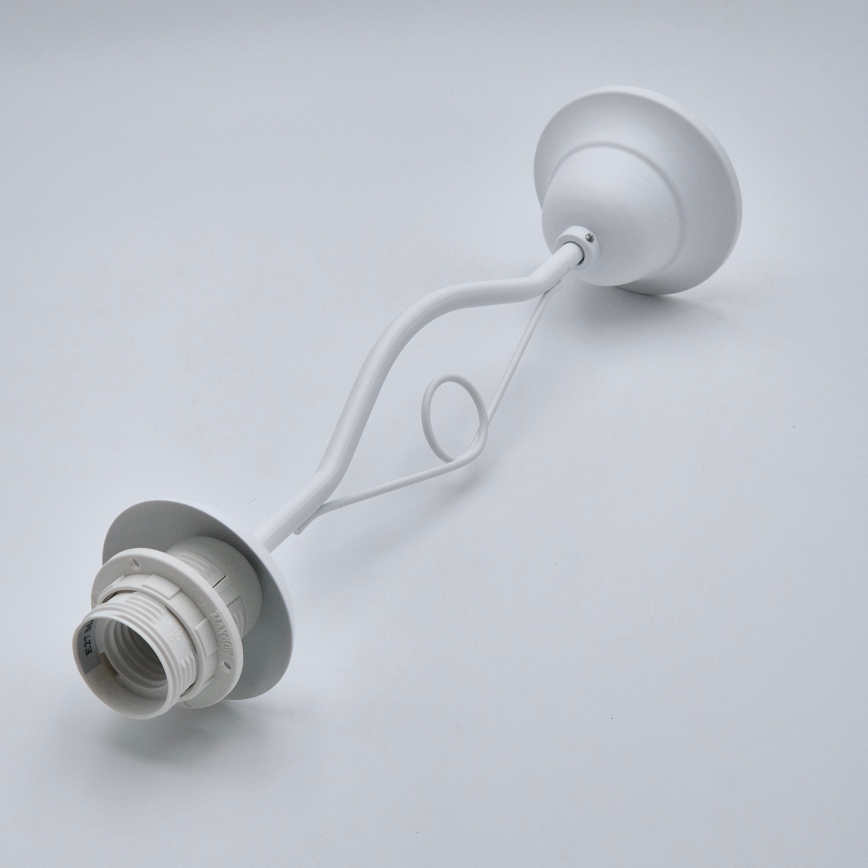 Pendelkrona RETRO II 1xE27/60W/230V vit