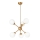 Pendelkrona RUBBY BALL 6xG9/5W/230V guld