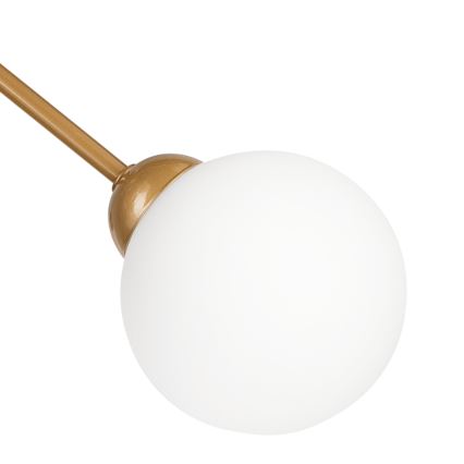 Pendelkrona RUBBY BALL 6xG9/5W/230V guld