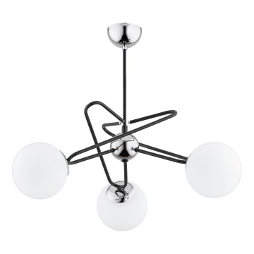 Pendelkrona SAGITO 3xE14/10W/230V krom