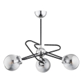 Pendelkrona SAGITO 3xE14/10W/230V skinande krom