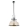 Pendelkrona THOR 1xE27/11W/230V skinande krom