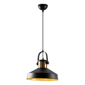Pendellampa DODO 1xE27/40W/230V svart/bronze