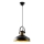 Pendellampa DODO 1xE27/40W/230V svart/bronze