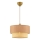 Pendellampa ECHO 1xE27/60W/230V beige