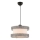 Pendellampa HALO 1xE27/60W/230V kräm/grå