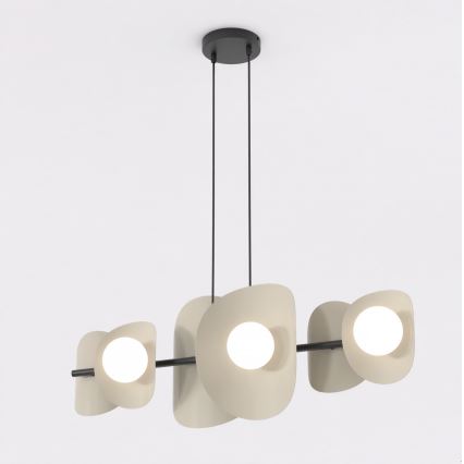 Pendellampa med kabel ELEMENTI 6xG9/8W/230V beige